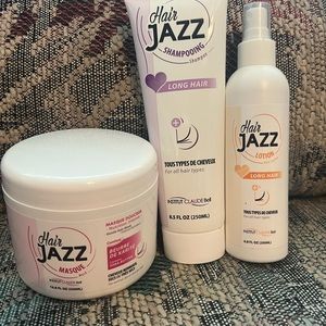 Hair Jazz shampoo lotion and masque